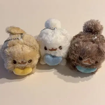 포메라니안 모찌 덜덜 마스코트 3개 세트