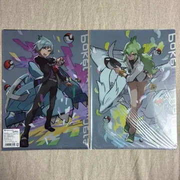 [새상품] 포켓몬 트레이너즈 N 다이고 와타루 클리어 파일 세트