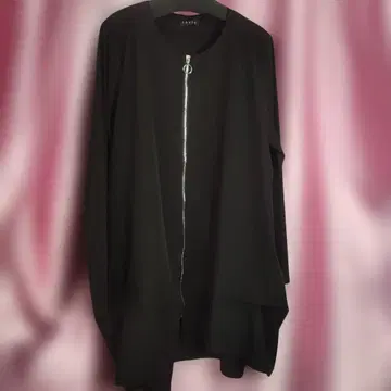 새상품 추가 OFF 블랙 비대칭 아우터 9319