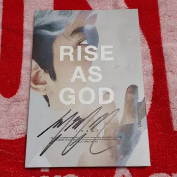 RISE AS GOD 창민 친필 사인 CD 앨범