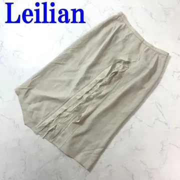 레리안 무릎 아래 기장 스커트 베이지 리오셀 린넨 15 C4215