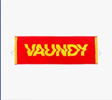 Vaundy silence 오사카 한정판 타월