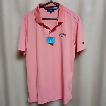 캘러웨이 퀵 드라이 피케 셔츠 핑크 새상품