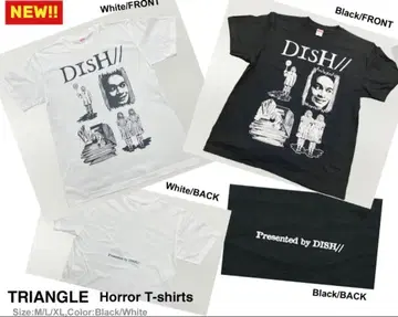 DISH// 호러T 화이트 L 사이즈