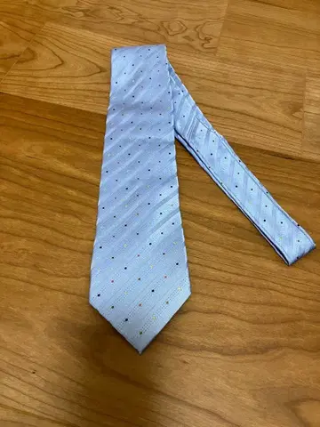 DAKS 넥타이 블루 도트