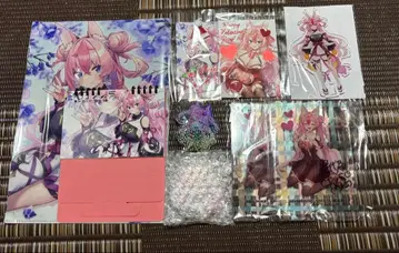 개인 Vtuber 하나시노 메노라 사인 포함 굿즈 등 묶음 판매