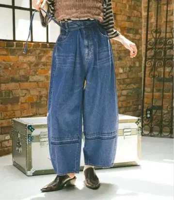 니코앤드 - [ NKJ 2025AW ] 리메이크 배럴 데님