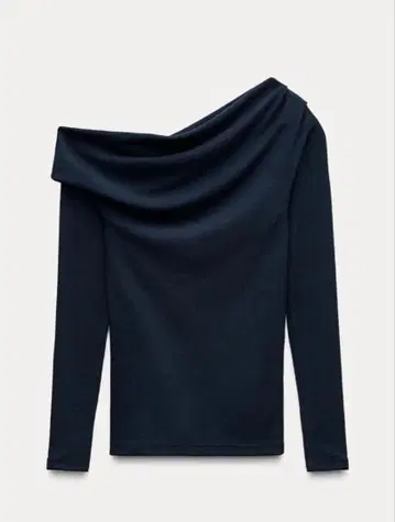 ZARA 소프트 인터락 비대칭 상의