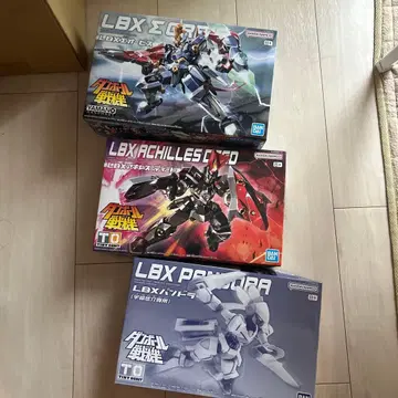 LBX 프라모델 3체 세트