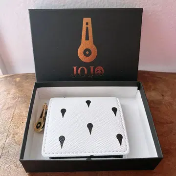 새상품 레어 죠죠의 기묘한 모험 황금의 바람 지갑 코인 케이스 부챠라티