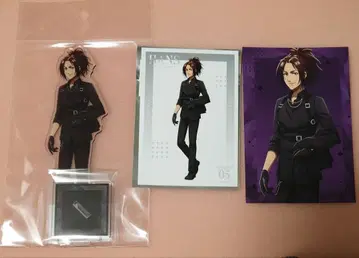 진격의 거인 하네스 스타일 BIG 아크릴 스탠드 특전 브로마이드 한지