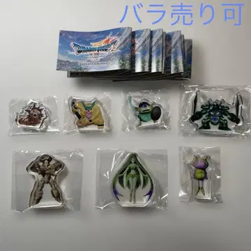 드래곤 퀘스트 VII Reimagined 미니 아크릴 블록 7개 세트