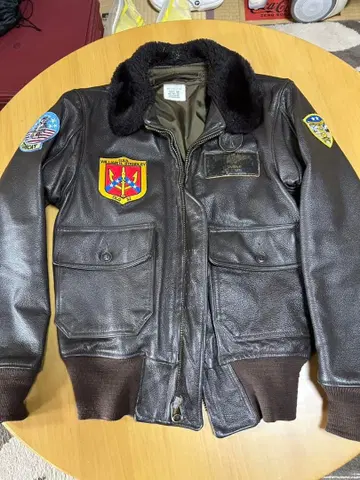 G-1 플라이트 자켓 36 미 해군 실물 탑건