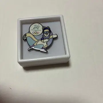 밀라노 코르티나 2026 스피드 스케이트 핀 배지 미사용