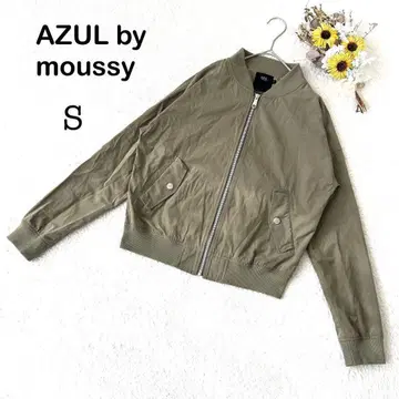 [ AZUL by moussy 아줄바이마우지 ] MA-1 블루종 카키