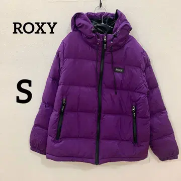 [ ROXY ] 다운 자켓 후드 부착 퍼플 여성용