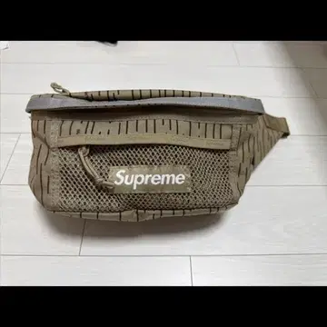 Supreme Waist Bag Tan Raindrop - 24FW 슈프 | 브랜드 중고거래