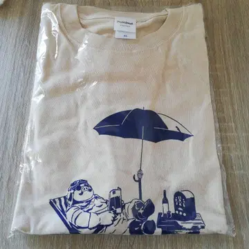 지브리 입체 건물전 포르코 로쏘 T셔츠 붉은 돼지