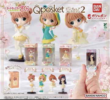 카드캡터 사쿠라 Q posket 미니어처 컬렉션 2 전 4종 컴프