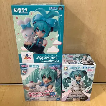 하츠네 미쿠 시나모롤 피규어 묶음 판매
