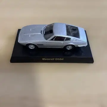 교쇼 마세라티 기블리 미니카 컬렉션 실버 1/64