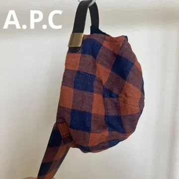 A.P.C. 체크 캡 M 모자