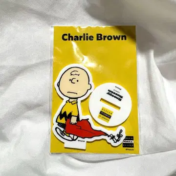 찰리 브라운 아크릴 스탠드 스누피 뮤지엄 한정판