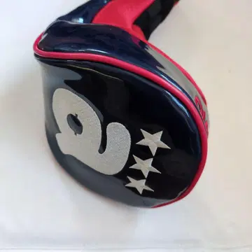 archivio 드라이버용 골프헤드커버 네이비/레드