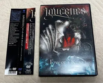 LOVEBITES FIVE OF A KIND DVD 오비 포함