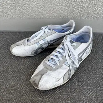 오니츠카타이거 RUNSPARK D201L 화이트 실버 27.0