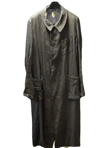 Scye(사이) 스텐카라 코트 린넨 100% 사이즈 L