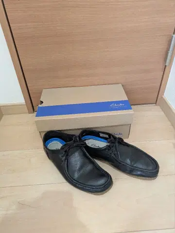 [클락스] Clarks 컬렉션 블랙 모카신 박스 포함 26.5cm