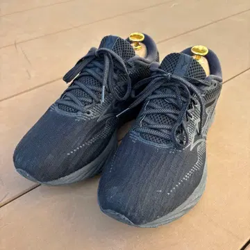 Mizuno 웨이브 라이더 27 슈퍼 와이드 블랙