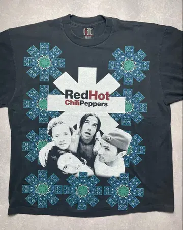 Red Hot Chili Peppers 90s 티셔츠 XL USA 제조