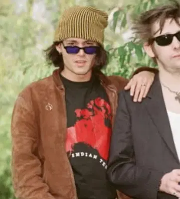 조니뎁 착용 니트 모자 비니 빈티지 캡