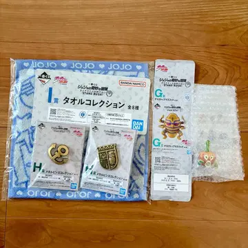 죠죠의 기묘한 모험 이치방쿠지 데스크탑 마스코트 핀즈