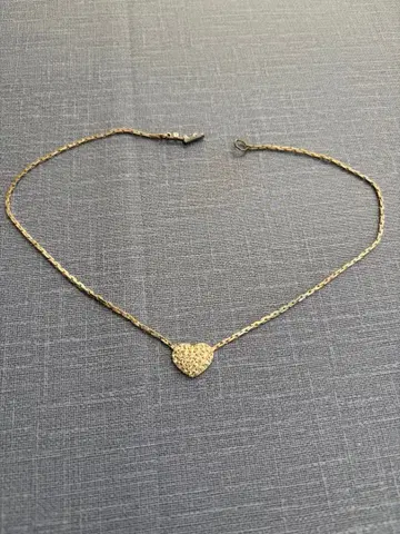 Swarovski 하트형 목걸이 약 39cm