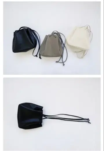 늑대와 올빼미 TANDEY 릴리 백 복조리 black