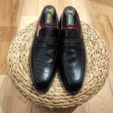 스코치 그레인 블랙 로퍼