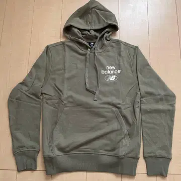 새상품 뉴발란스 MT31514 후드티 S 올리브 그린
