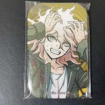 단간론파 대동창회 10주년 기념 스퀘어 캔뱃지 코마에다 나기토 b