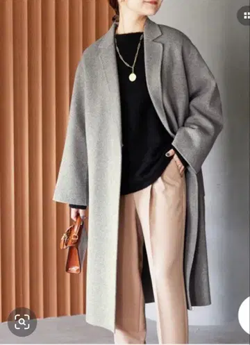 슬로브 이에나 해밀턴 롱 체스터 코트