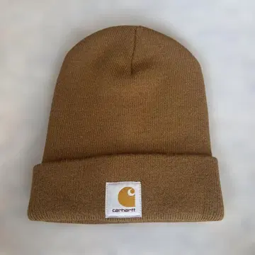 carhartt 브라운 니트 모자