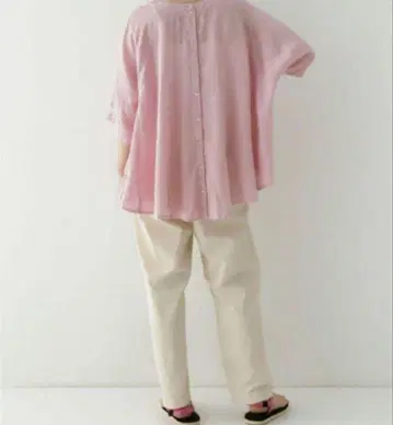 nest Robe 린넨 서클 플레어 블라우스