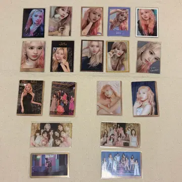 TWICE 사나 트레이딩 카드 묶음 판매 Feel Special 컴플리트