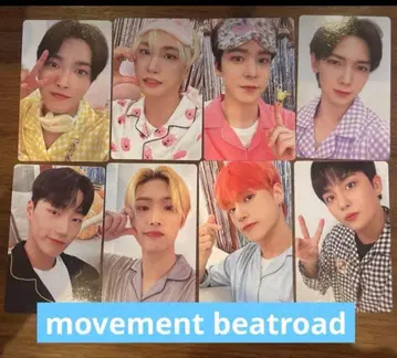 ateez movement beatroad 파자마 트레이딩 카드 컴플리트