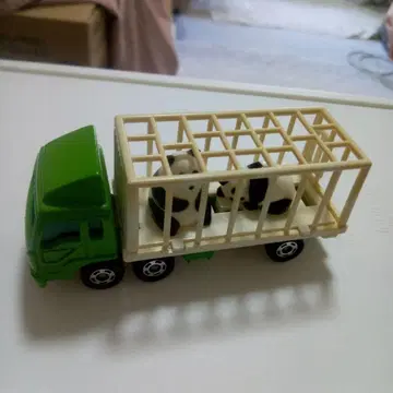 토미카 미쓰비시 후소 동물 운반 자동차 팬더 일본제