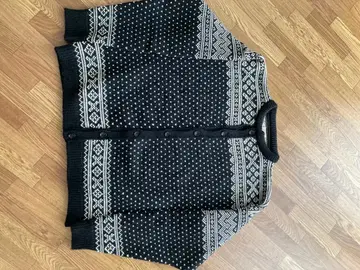 G&F Co. - BUTTON UP CREW-NECK CARDIGAN