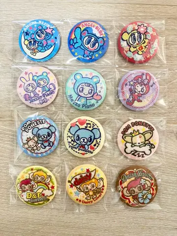 나루미야 캐릭터즈 자수 캔뱃지 컴플리트