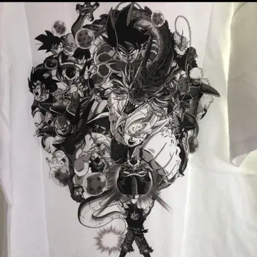 가와무라 코스케 콜라보 드래곤볼 Z T셔츠